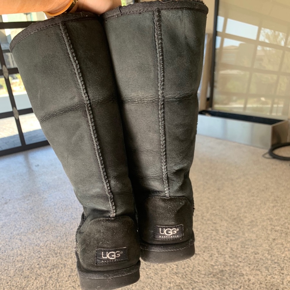 Black Tall UGGs